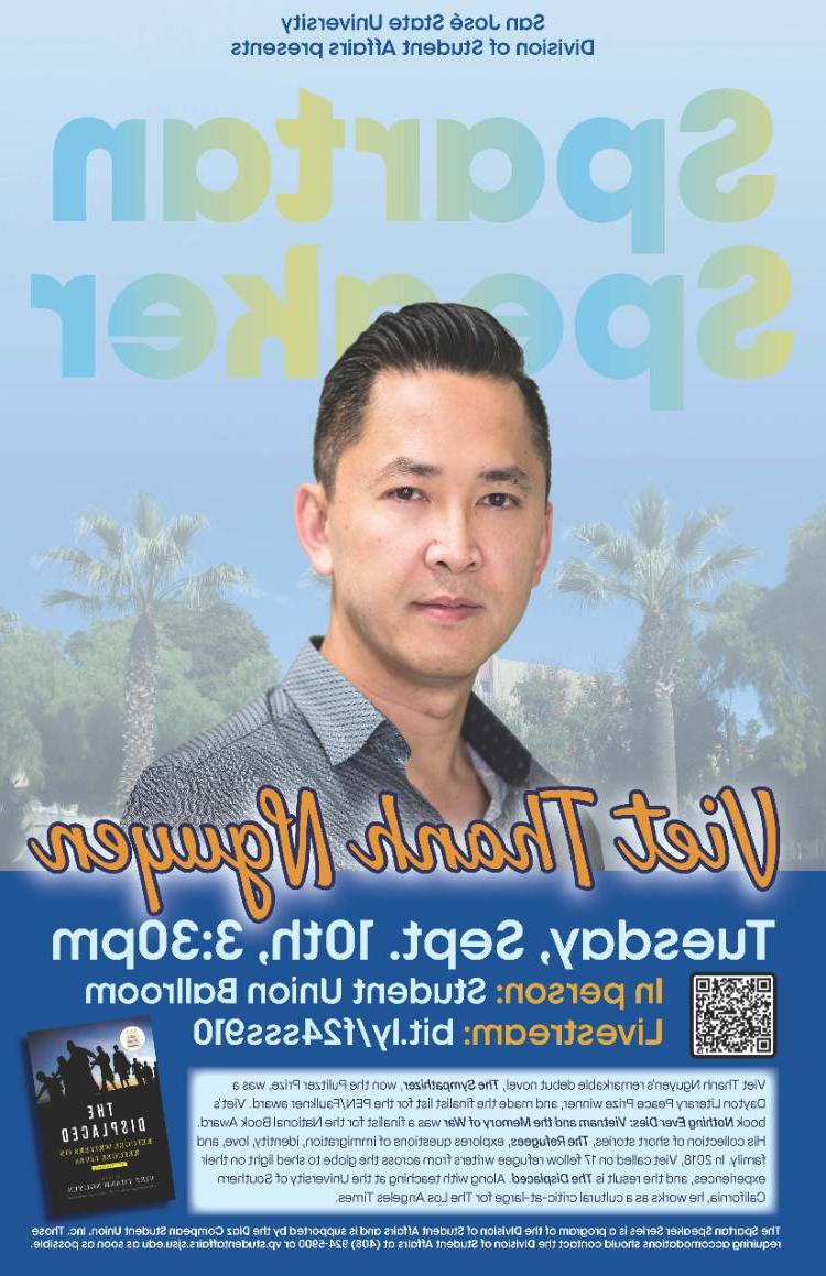 Spartan Speaker Series with Viet Thanh Nguyen